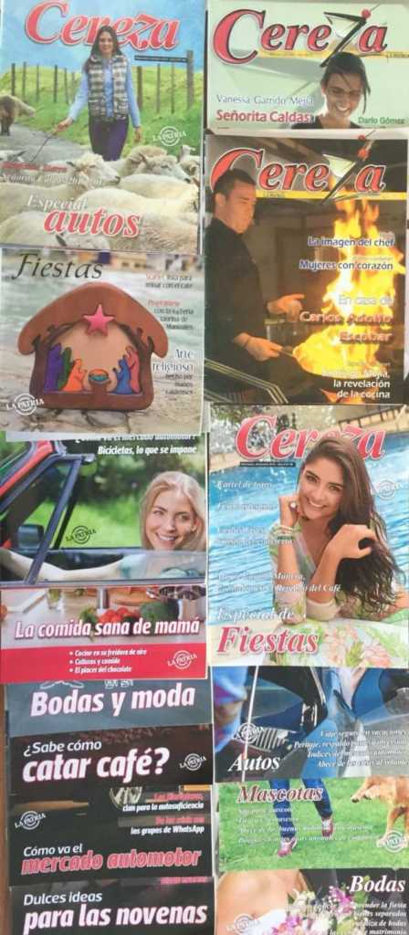 Cereza Algunas portadas de la revista Cereza