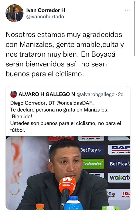 Una declaración poco ortodoxa