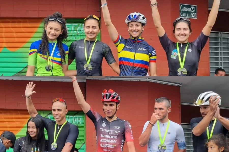 Diana Carolina Peñuela y Jhónatan Restreo, los más veloces en el circuito de la Feria Diana Carolina Peñuela y Jhónatan Restreo, los más veloces en el circuito de la Feria