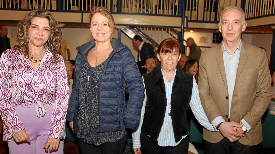 Fotos | Argemiro Idárraga | LA PATRIA Julieta Toro, Hilda María Echeverri, Clara Inés Villegas y Jaime Eduardo Salazar.