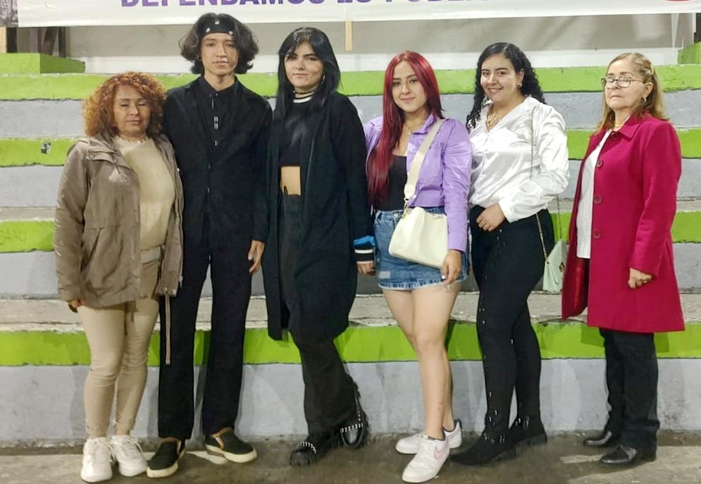 Ingrid Eliana Suárez Hincapié, Luis Miguel Lara Arroyave, María Fernanda Salazar, Estefanía Castellanos Cardona, Dahyana Cifuentes Guzmán y Aída Marín Arenas.
