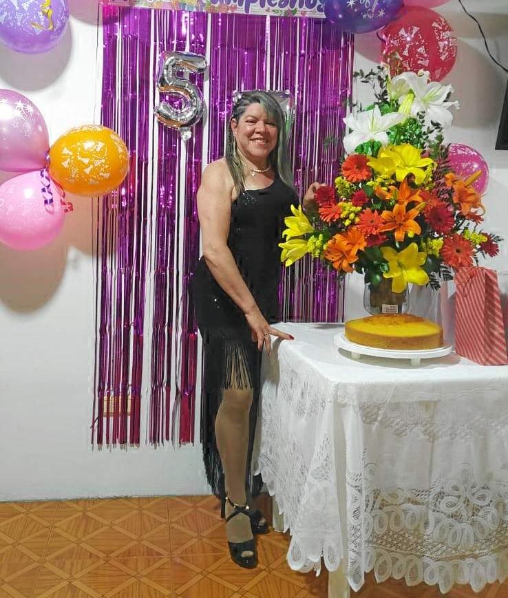 Foto | Archivo Familar | LA PATRIA Martha Lucía Zuluaga Sánchez festejó con su familia y amigos.