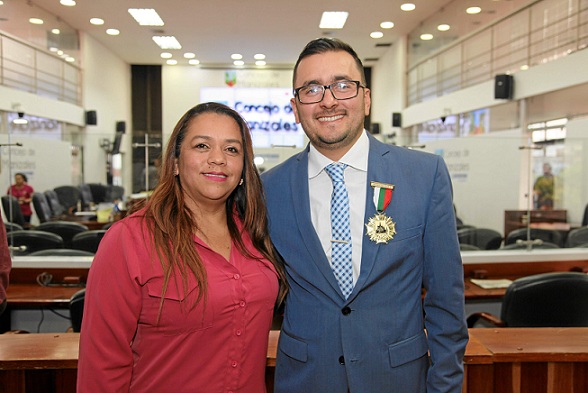 Andrés Sierra Serna y María Cristina Cruz