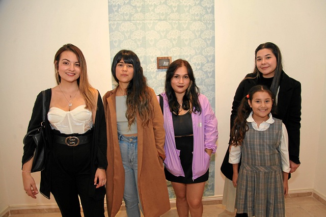 Yasmin Jaramillo Corrales, Marcela Zapata Corrales, Yised Hernández Morales, Mariana Ospina Ramírez y Amelie Toro Ospina.