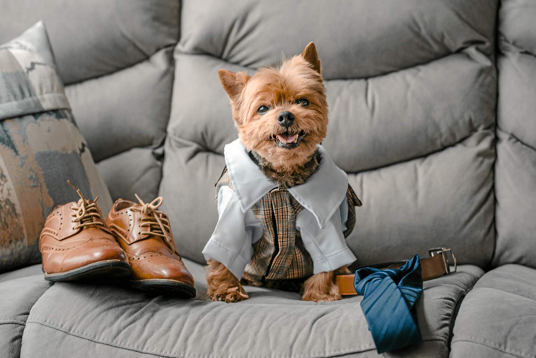 Limón, la mascota de la familia Ramírez López.