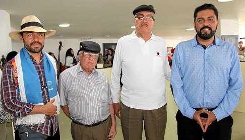Nelson Castro, Sigifredo Peña, Álvaro Torres y Álvaro Torres Junior.