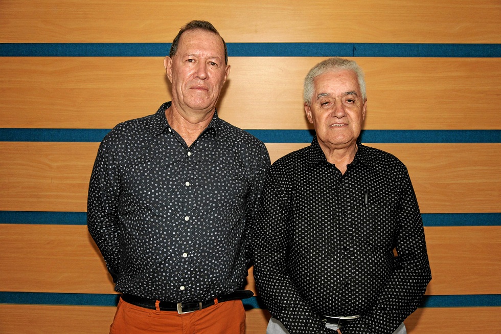 Fotos | Argemiro Idárraga | LA PATRIA Germán Ocampo Correa y Fabio Vélez Correa.