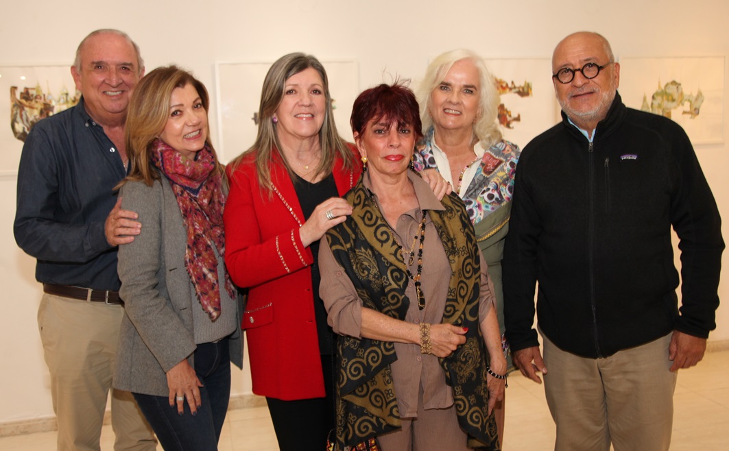 Enrique Jaramillo, Liliana Patiño, Martha Zamora, Adriana Gaviria, Ester Lucía Villegas y Jorge Alberto Echeverri.
