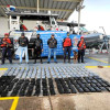 Foto | Tomada de www.armada.mil.co | LA PATRIA Según las autoridades, con esta incautación dejaron de ingresar por lo menos 6,2 millones de dólares a las finanzas de las organizaciones narcotraficantes.