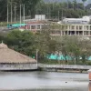 El Lago Cameguadua, que se convertirá en el Centro Internacional de Aguas Abiertas, es hoy la obra más avanzada para los Juegos Nacionales. Está en un 51,2%. La sede le reclamó más gestión al Ministerio del Deporte.