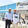 El gobernador de Caldas, Luis Carlos Velásquez, y el alcalde de Risaralda, Juan Carlos Cortés, inauguraron ayer el Centro Vida para la atención de 500 adultos mayores en el municipio de Risaralda (Caldas).