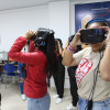 Estudiantes de la Institución de Educación Superior Colegio Integrado Nacional Oriente de Caldas (IES CINOC) de Pensilvania (Caldas) utilizan gafas de realidad virtual para recibir clases de idiomas. Esta tecnología hace parte del Laboratorio Unificado de B-learning, Idiomas y Tecnología (LUBIT) con el que cuenta la institución. 