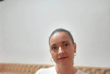 Foto | Argemiro Idárraga | LA PATRIA Ofelia Loaiza Hincapié celebró su cumpleaños en el barrio La Enea, en compañía de familiares y amigos.