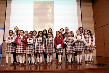 Fotos| Luis Trejos | LA PATRIA Estudiantes de grado 5 del Colegio del Perpetuo Socorro.