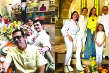 50 años  de casados no se cumplen todos los días: Por esta razón queremos destacar el aniversario de vida matrimonial de ÁLVARO MEJÍA ALZATE Y GISLENA DUQUE RAMÍREZ quienes el pasado 6 de agosto celebraron sus Bodas de oro con una hermosa ceremonia religiosa en la ciudad de Villa de Leyva rodeados de su familia. Felicidades.