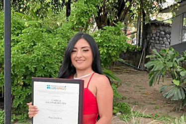 Foto | Henry Giraldo | LA PATRIA Camila Escobar Rivera