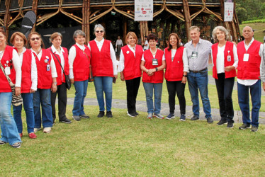 Integrantes de la Asociación Caldense de Orquideología.