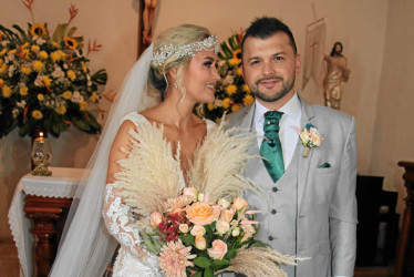 Fotos | Argemiro Idárraga | LA PATRIA Adriana Vega Ceferino y Róbinson González Aguirre.