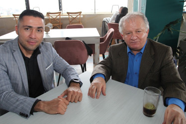 Fotos | Argemiro Idárraga | LA PATRIA Jhon Edison Marín y Uriel Humberto Buitrago Betancur.