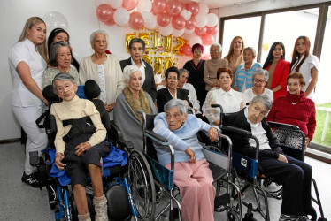 Grupo de homenajeadas.