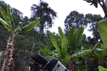 Rodó la ambulancia
