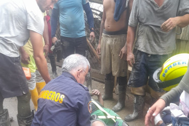 Bomberos atendió el caso.