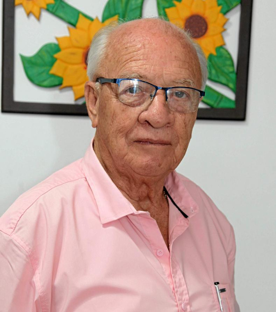 Foto | Lector | LA PATRIA Jesús Idárraga Arango celebró un año más de vida en compañía de sus familiares.