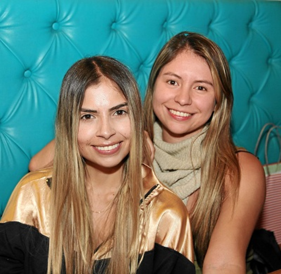 Laura Maya y Daniela Vasco se reunieron para cenar en el restaurante Don Ramón.