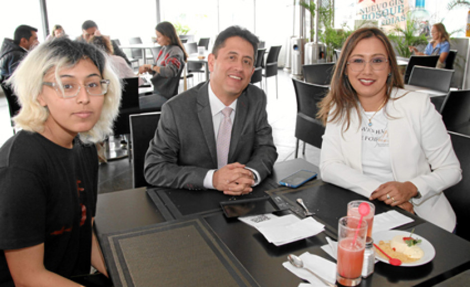 Fotos | Argemiro Idárraga | LA PATRIA María Antonia Beltrán, Jorge Andrés Beltrán y María Paulina Vásquez.