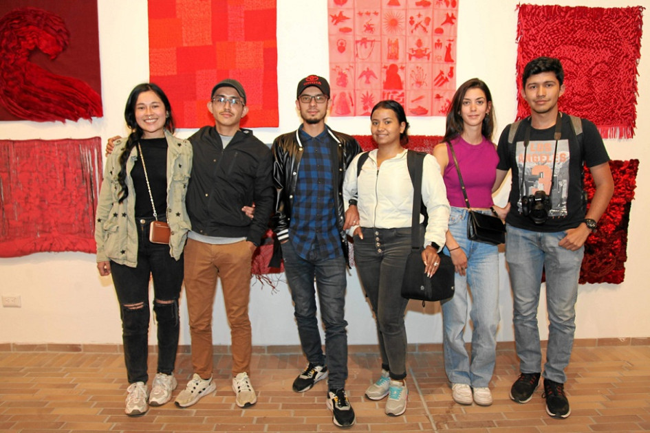 Angélica Tobón, Fabián Suárez, Yeison Franco, Dahiana Mosquera, Sarah Stiernet y Jacobo Romero.