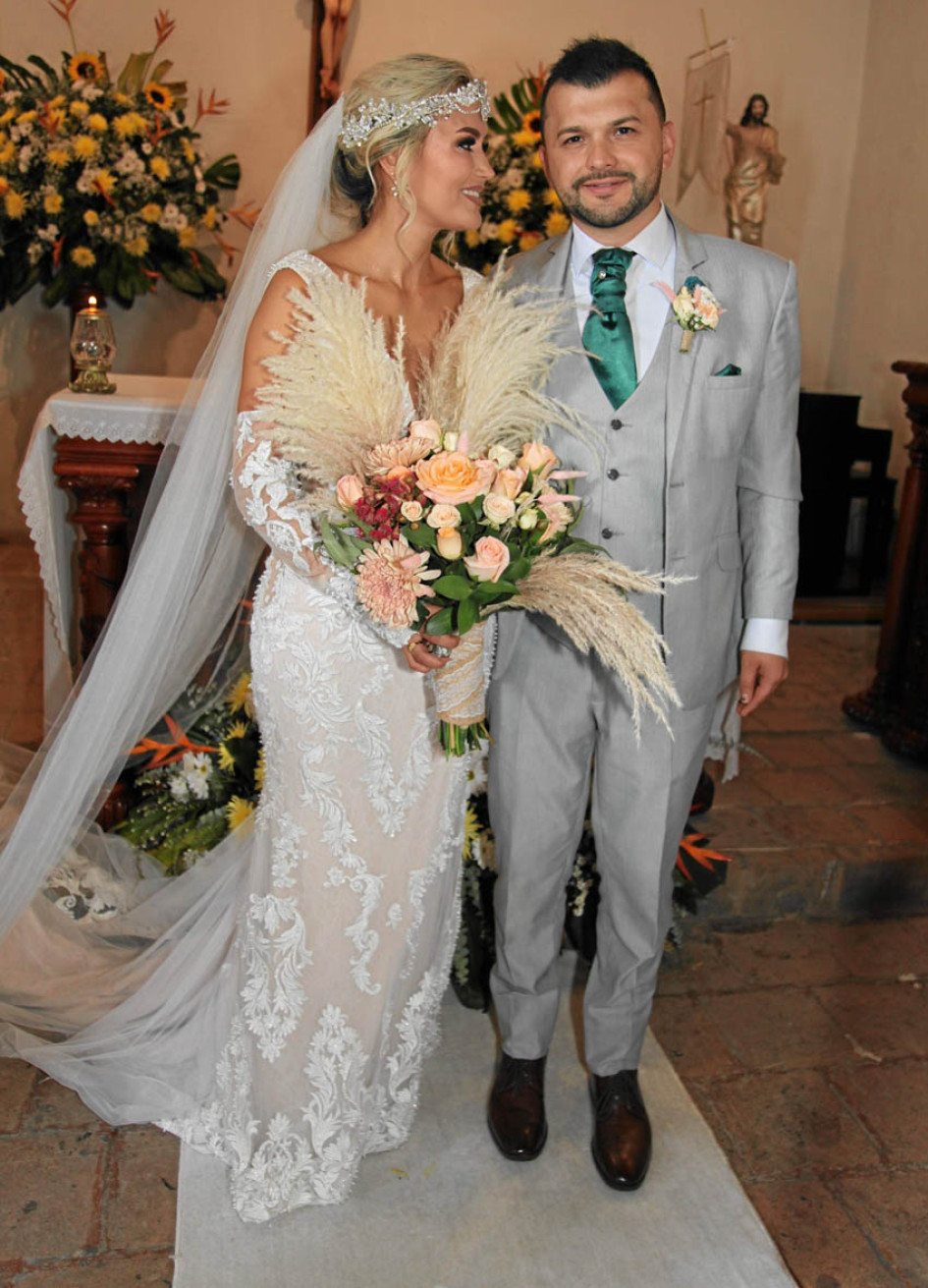 Fotos | Argemiro Idárraga | LA PATRIA Adriana Vega Ceferino y Róbinson González Aguirre.