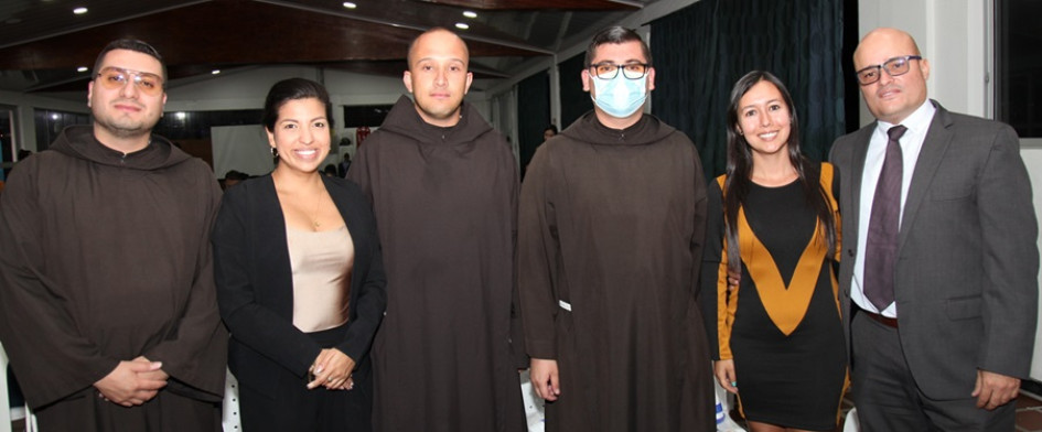 Fray Cristian Camilo López Agudelo, Fray César Augusto Casas Gómez, Fray Kreslinder Salazar, Paola Álzate, Diana Carolina Hernández y Andrés Grisales.