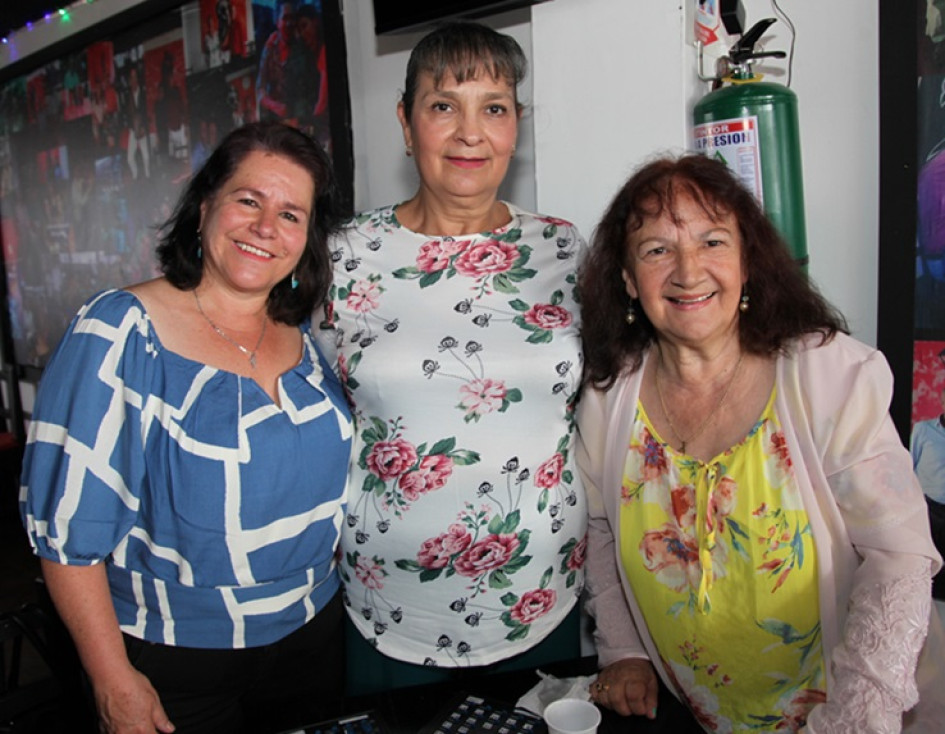 Fotos | Argemiro Idárraga | LA PATRIA Estela Henao, Mariana Alarcón y Fanny Jaramillo.