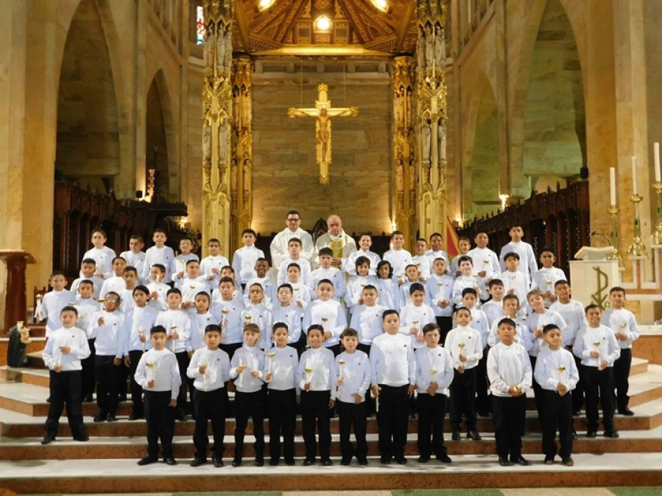 Foto | cortesía | Colegio Semenor Primeras comuniones de estudiantes del colegio Semenor de Manizales. La ceremonia se realizó en la Catedral Basílica Metropolitana de Manizales.