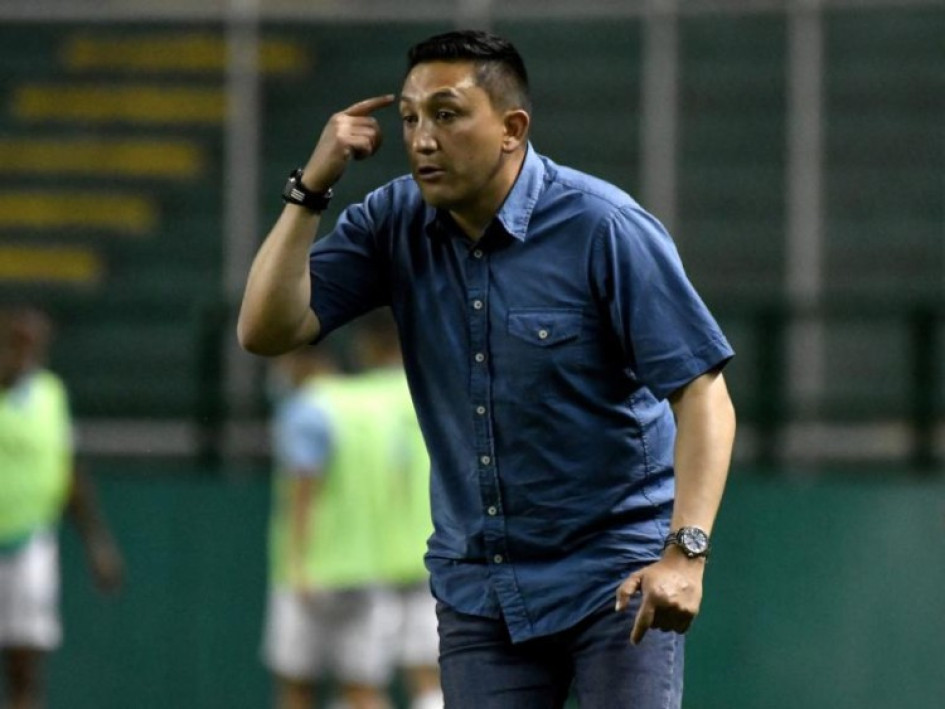 Diego Corredor, técnici del Oncce Caldas. Diego Corredor, técnici del Oncce Caldas.