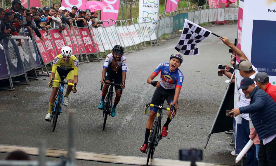 Pinzón se lleva la octava etapa del Clásico RCN y Reyes mantiene el liderato
