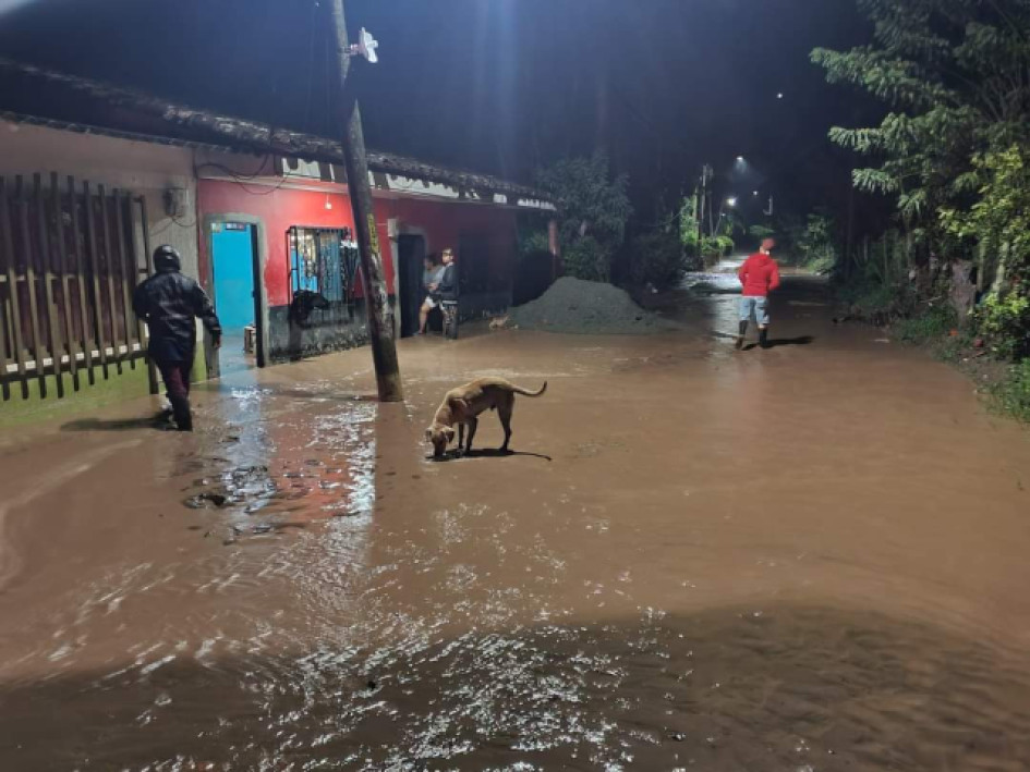 Inundación en Supía