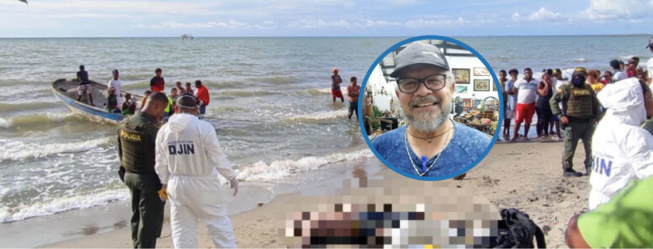 A José Fernando Bedoya Restrepo lo hallaron en una zona conocida como Playa Hermosa, de Tolú. A José Fernando Bedoya Restrepo lo hallaron en una zona conocida como Playa Hermosa, de Tolú.