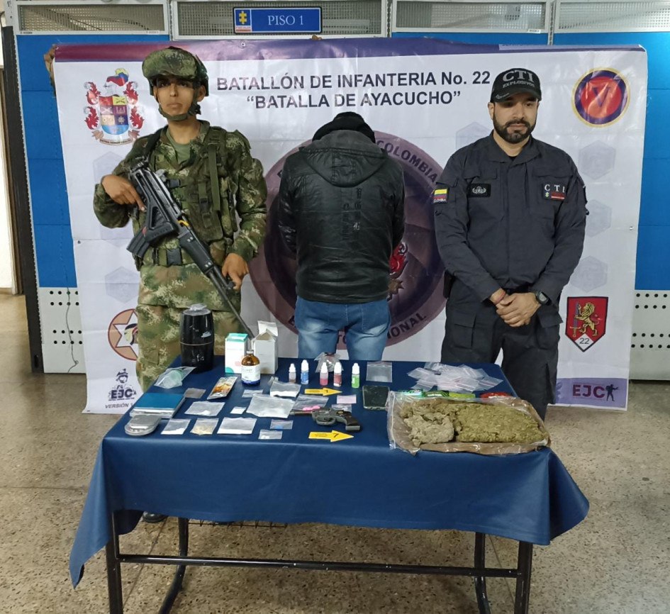 Autoridades desmantelan en Manizales un depósito ilegal de estupefacientes Autoridades desmantelan en Manizales un depósito ilegal de estupefacientes
