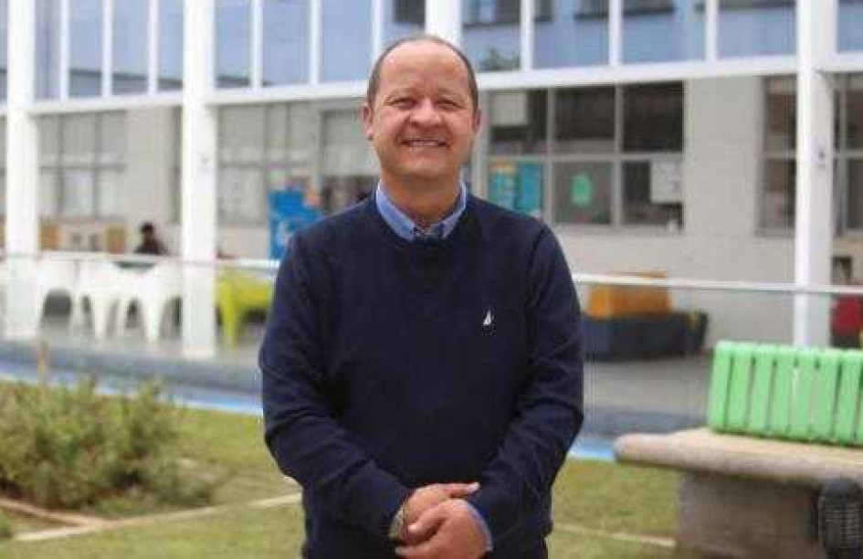 Guillermo Orlando Sierra, saliente secretario de Educación de Manizales. Guillermo Orlando Sierra