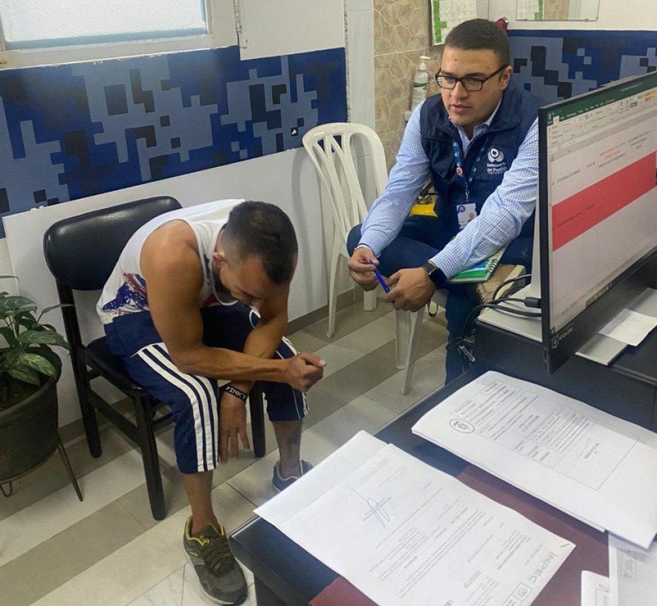 Interno de La Blanca se cose la boca para exigir libertad condicional Interno de La Blanca se cose la boca para exigir libertad condicional