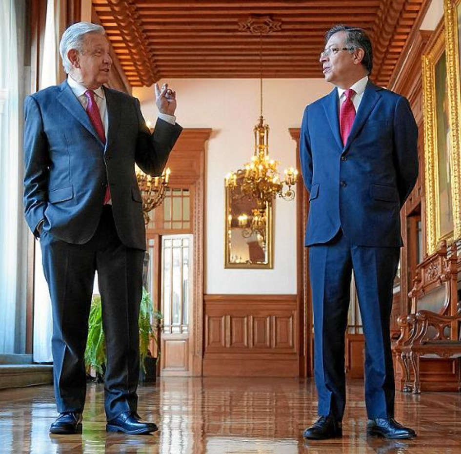 Foto | EFE | LA PATRIA El mandatario mexicano, Andrés Manuel López Obrador, manifestó en redes sociales, que "si tuviese que resumir en una palabra cómo es la relación entre nuestros pueblos y con el Gobierno del presidente de Colombia, Gustavo Petro, diría: hermandad". Foto | EFE | LA PATRIA El mandatario mexicano, Andrés Manuel López Obrador, manifestó en redes sociales, que "si tuviese que resumir en una palabra cómo es la relación entre nuestros pueblos y con el Gobierno del presidente de Colombia, Gustavo Petro, diría: hermandad".