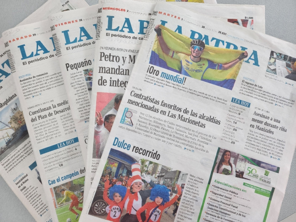 LA PATRIA es líder entre los medios de comunicación más consultados en Caldas LA PATRIA es líder entre los medios de comunicación más consultados en Caldas