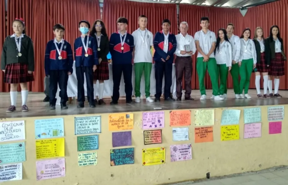 Ganadores a la excelencia matemática.