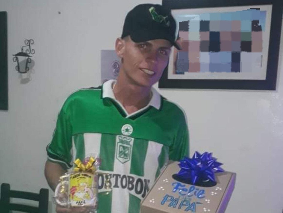 José Iván Cano Montoya, asesinado este domingo en Chinchiná. José Iván Cano Montoya