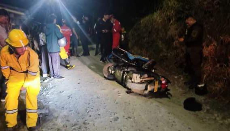 El accidente ocurrió antes de la medianoche del viernes. El accidente ocurrió antes de la medianoche del viernes.