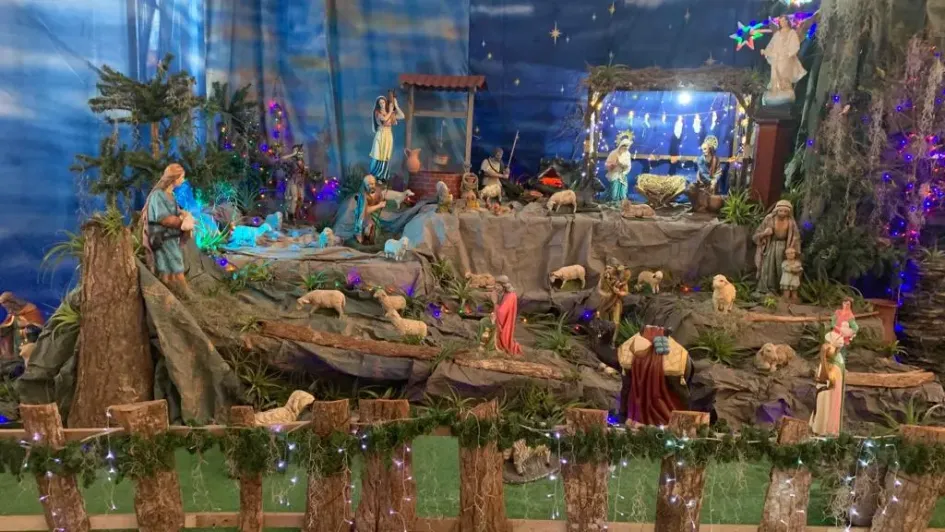 En el templo Santa Bárbara, de Anserma, se luce el pesebre. En el templo Santa Bárbara, de Anserma, se luce el pesebre.