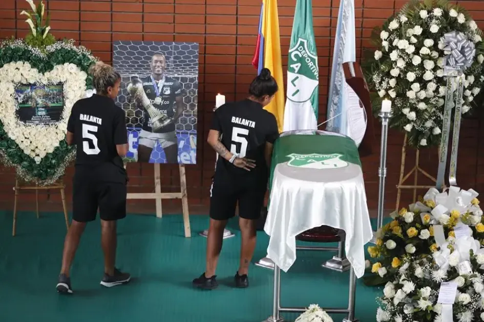 Cali despide al centrocampista Andrés Balanta Cali despide al centrocampista Andrés Balanta