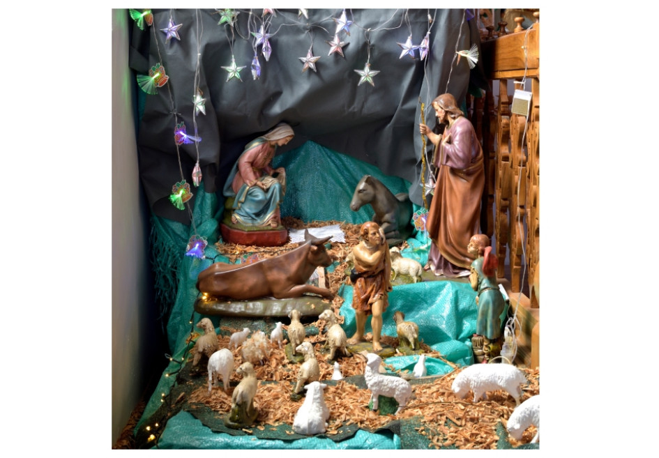 Pesebre en la casa de oración Beata Madre María Berenice, en Salamina. Pesebre en la casa de oración Beata Madre María Berenice, en Salamina.