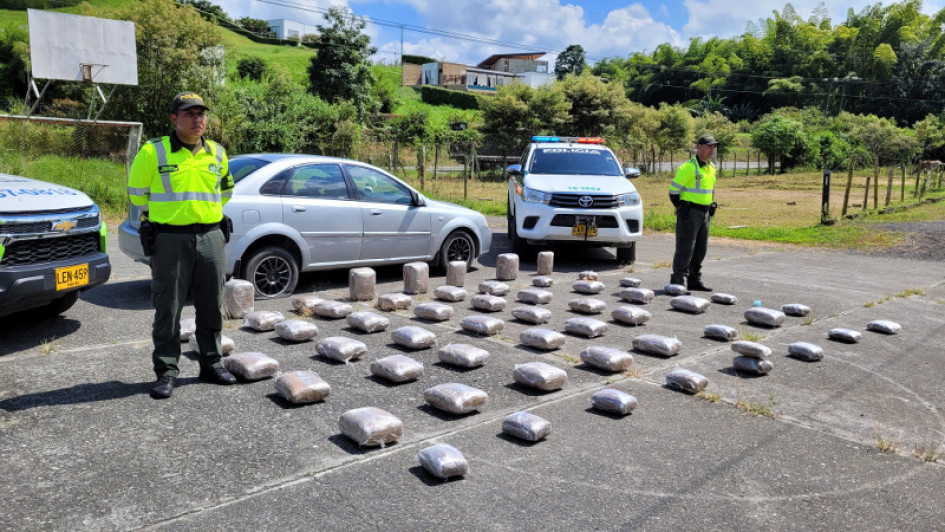 La droga incautada está avaluada en $160 millones. La droga incautada está avaluada en $160 millones.